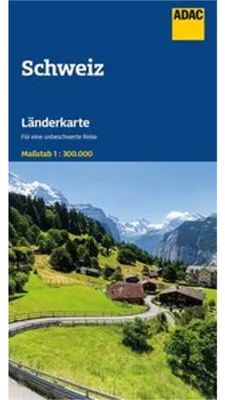 Produktbild von ADAC Länderkarte Schweiz 1:300.000