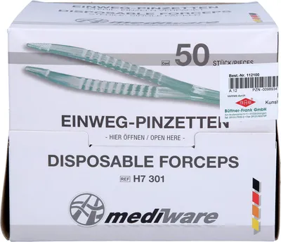 Obrázek produktu pro Pinzeta na jedno použití sterilní 1 ks