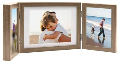 Productafbeelding van Trifold Fotolijst Collage voor 3 Foto's