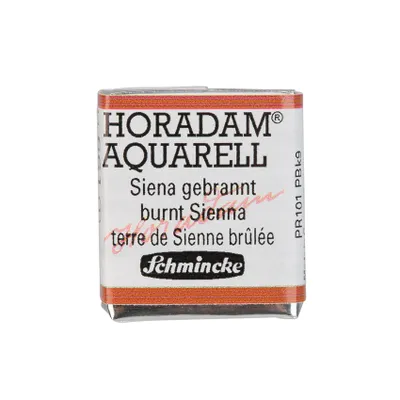 Produktbild von Schmincke HORADAM Aquarell Siena gebrannt Aquarell 14 661 044 1/2 Naepfchen