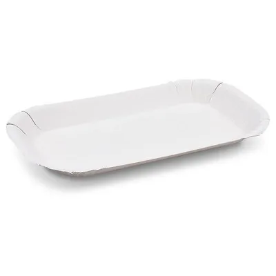 Produktbild von 100x BIONATURE Pappschalen aus Frischfaser oval 23 x 15 x 2 cm fettdicht