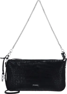Zdjęcie produktu dla Skórzana torba na ramię PICARD Auguri Shoulderbag Croco Black czarna