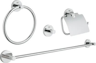 Image de Grohe Essentials set de bain 4 en 1 chrome, 40776001