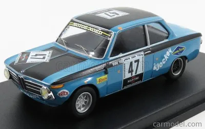Obrázok produktu pre Trofej BMW 2002ti N 47, Nürburgring, 1971, R. Tobiasson - A. Persson, mierka 1:43, modrá/čierna