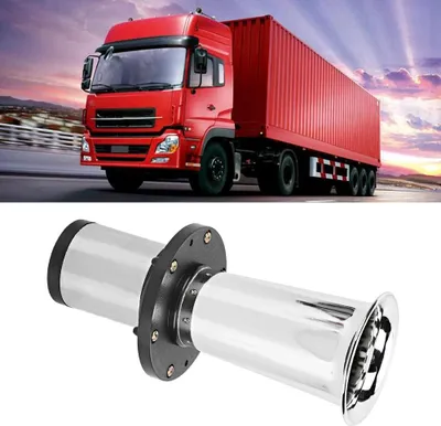 Productafbeelding van 120 dB luid luchthoorn, alarmhoorn, universeel geschikt voor 12-volt vrachtwagens
