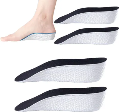 Produktbild von 2 Paar Schuheinlagen Erhöhung, Schuherhöhung, Height Increase Insoles, Fersenkeil Einlagen, 3.5cm