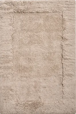 Produktbild von BELIANI Badematte hellbraun Baumwolle 60 x 90 cm rechteckig einfarbig flauschiger Badematte Badezimmeraccessoires modernes Design