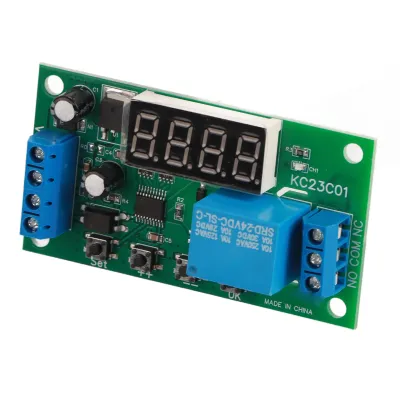Image de Carte relais compteur d'impulsions multifonctionnelle,Module relais compteur d'impulsions simple,Module relais avec optocoupleur,Carte relais compteur d'impulsions,Module relais compteur d'impulsions