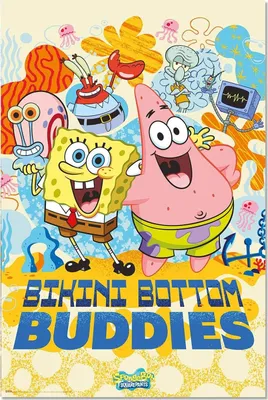 Obrázek produktu pro Spongebob - Squarepants - plakát 61x91,5 cm