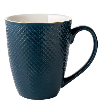 Obrázok produktu pre Hrnček PORCELAN Hrnček na kávu a čaj Modrý 400 ml