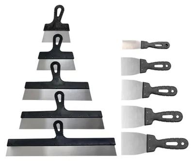 Produktbild von Aufstreichspachtel Kleberspachtel Flächenspachtel Gipserspachtel Universalspachtel Edelstahl Rostfrei, Breite:80mm