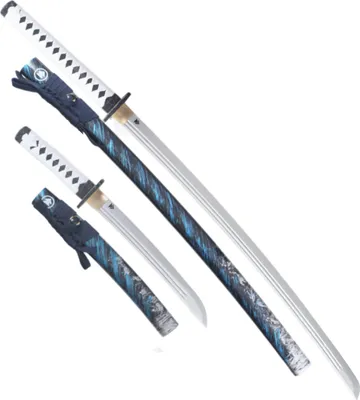 Produktbild von Ghost of Tsushima Katana- und Tanto-Set aus Holz Katana Jin Sakai Säbel Schwert Replik Holz Tanto Säbel