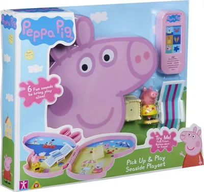 Produktbild von Zestaw do zabawy Świnka Peppa walizeczka