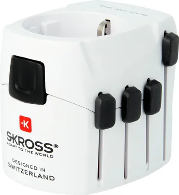 Obrázek produktu pro Skross PRO, Univerzální, Univerzální, Typ C (Evropa), Typ E (FR), Typ F, Typ B, Typ G (UK), Type I (AU), Type J (CH), Type L (IT), Typ N (BR), 100 – 250, 7 A