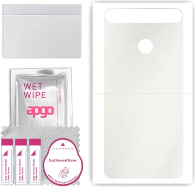 Produktbild von apgo Rückseite Schutzfolie, Matt, kompatibel mit Huawei nova, Hinten Hydrogel-Displayschutzfolie mit Positionierhilfe, kratzfest, einfache Montage