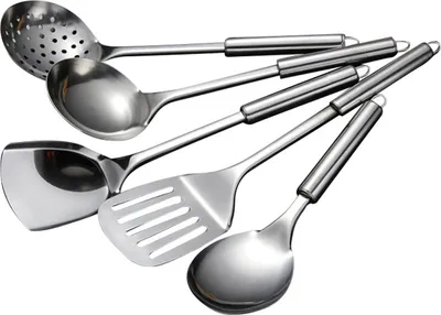 Produktbild von YOZGXEC Küchenhelfer-Set aus Edelstahl, 5-teilig