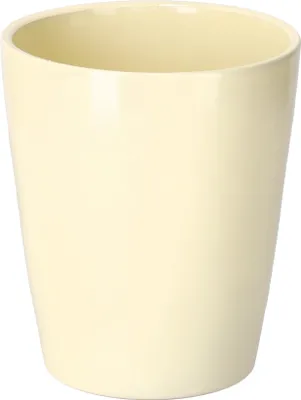 Produktbild von KOTARBAU® Keramik Blumentopf Übertopf für Orchideen H 150mm ⌀ 120 mm Cremefarben