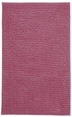 Zdjęcie produktu dla Nowoczesna, puszysta mata do kąpieli z weluru (70 x 120 cm, fioletowa)