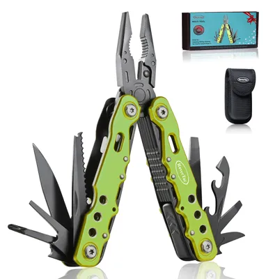 14-in-1 Multitool mit Zange, Messer, Säge – Camping & Reparatur