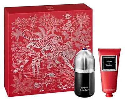 Productafbeelding van Cartier Pasha de Cartier Edition Noire Eau de Toilette set: 100 ml eau de toilette + 100 ml douchegel