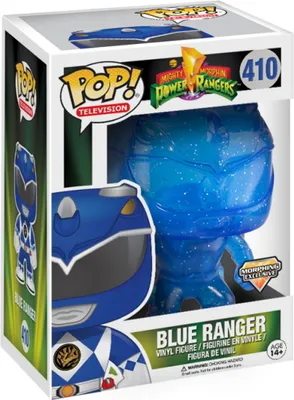 Produktbild von Power Rangers - Blue Ranger 410 Morphing Exclusive - Funko Pop! - Vinyl Figur