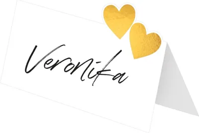 Productafbeelding van Just Married - Plaatsnaamkaartjes - 8 stuks