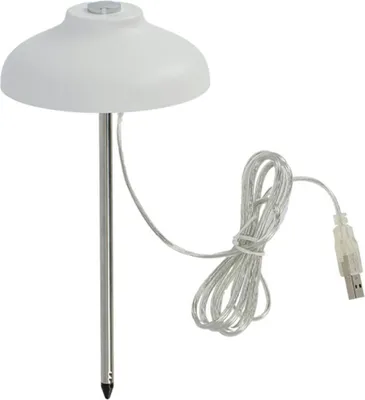 Zdjęcie produktu dla Esschert Design AGG105, Oświetlenie LED, Kopolimer akrylonitrylo-butadieno-styrenowy (ABS), Poliwęglan (PC), Stal nierdzewna, Aluminium, Biały, 109 mm, 109 mm, 736 mm