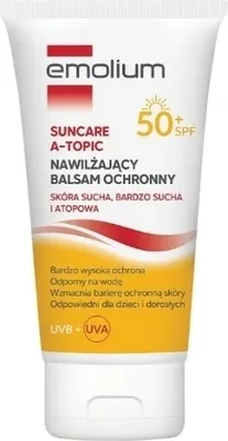 Obrázok produktu pre Emolium A-Topic Suncare Balsam nawilżający ochronny skóra sucha, atopowa SPF 50+, 150 ml