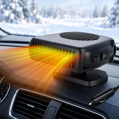 Productafbeelding van Autoverwarming, 12 V, 150 W, draagbare autoverwarming, 2-in-1