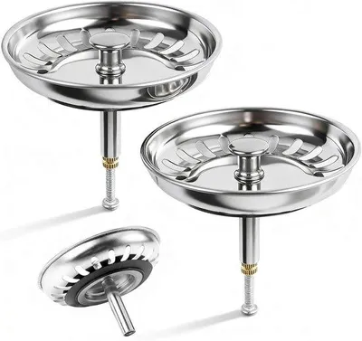 Produktbild von Famanu Küchensieb Edelstahl 79mm - Set von 2