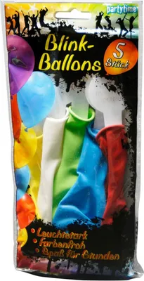 Obrázok produktu pre Blikajúce balóniky - LED - 5 kusov