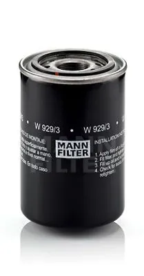 Produktbild von Mann-Filter Ölfilter W 929/3 Anschraubfilter, Höhe 138 mm, Ø 93 mm