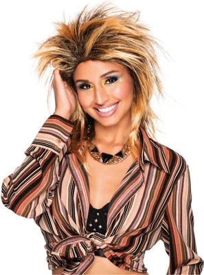Produktbild von Goldene Foxy Rocker Perücke