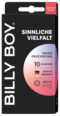 Immagine prodotto di Billy Boy - Sinnliche Vielfalt - Profilattici con aroma e gusto