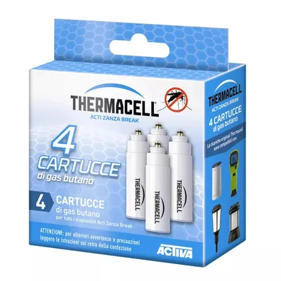 Zdjęcie produktu dla Zestaw 4 nabojów z gazem butanowym do urządzeń Thermacell