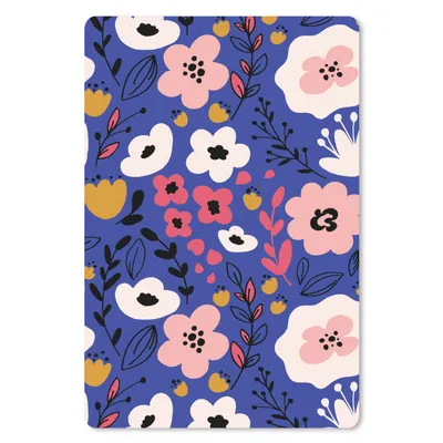 Obrázok produktu pre Podložka pod myš - Kvety - listy - vzory - 18x27cm - Rohožka pod myš