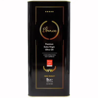 Produktbild von Elance Olivenöl Extra Nativ 5 L – aus Kreta, Kaltgepresst aus Koroneiki-Oliven