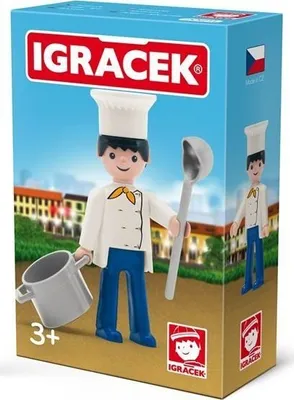 Immagine prodotto di Igráček Cuoco - figurina con accessori