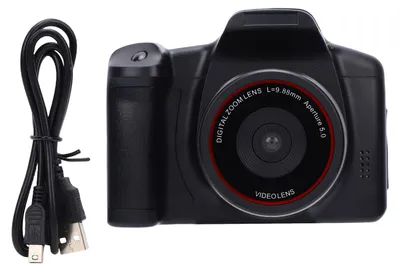 Obrázek produktu pro Digitální zrcadlovka s 2,4palcovým displejem, rozlišením 1080p HD, 16násobným zoomem, automatickým zaostřováním a 16MPx snímačem – ideální pro cestování a vlogování