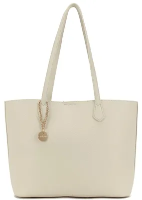 Immagine prodotto di Borsa a mano in ecopelle Giuliano, modello Hanneli, color beige, da donna