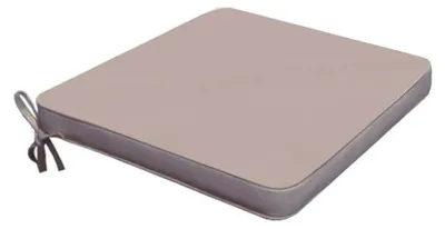 Immagine prodotto di Cuscino Real Seduta 39x39x4 cm in Poliestere Tortora