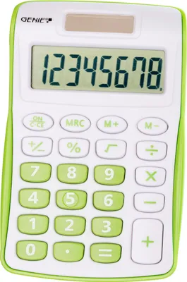 Obrázok produktu pre GENIE Taschenrechner 120 G 8-stellig grün