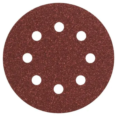 Produktbild von Schleifblatt-Set für Exzenterschleifer D= 115 mm, K=80, 5-tlg.