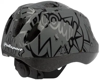 Produktbild von Polisport Kinder Farradhelm Birdy 46/53cm Grau/Schwarz