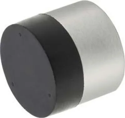 Produktbild von KWS Wandpuffer, mit Pufferkappe, 2008, Ø 30 mm, L 25 mm, silberfarbig