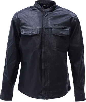 Produktbild von West Coast Choppers Herren Lederjacke OG Perforated Leather, Farbe:black, Größe:M