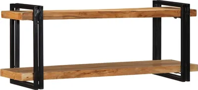 Obrázek produktu pro vidaXL Nástěnná police 110x33x45 cm z masivního dřeva akácie
