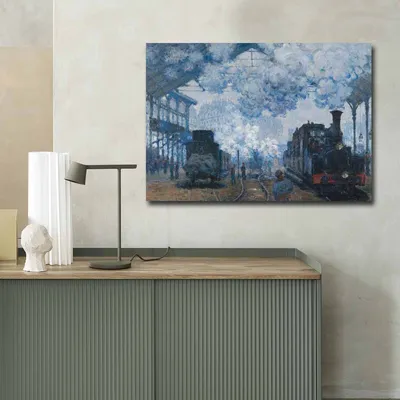 Produktbild von Wallity, 70100FAMOUSART- CVT1513, Bunt, Leinwandbilder, 70 x 100 cm, 100% Wildleder -Leinwand
