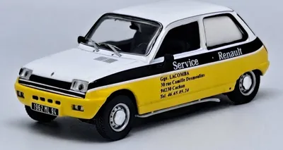 Produktbild von RENAULT 5 Société RENAULT SERVICE - Limitiert auf 504 Ex., ODE133, Maßstab1/43, ODEON