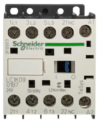Immagine prodotto di Schneider Electric GmbH Contattore 9A 24V 50/60HZ LC1K0901B7 (LC1K0901B7)